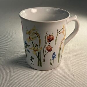 Hallmark Marjolein Bastin Coffee Mug - Tulips, Bees & Nature Sketchbook